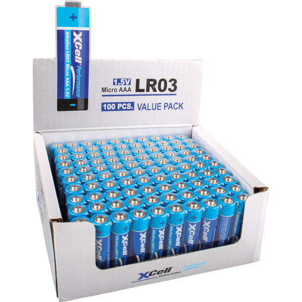 XCell Mikroelem Alkáli mangán 1.5 V 100 db