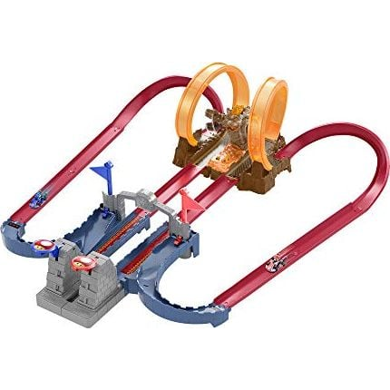 Hot Wheels Mario Kart Bowsers erőd autópálya