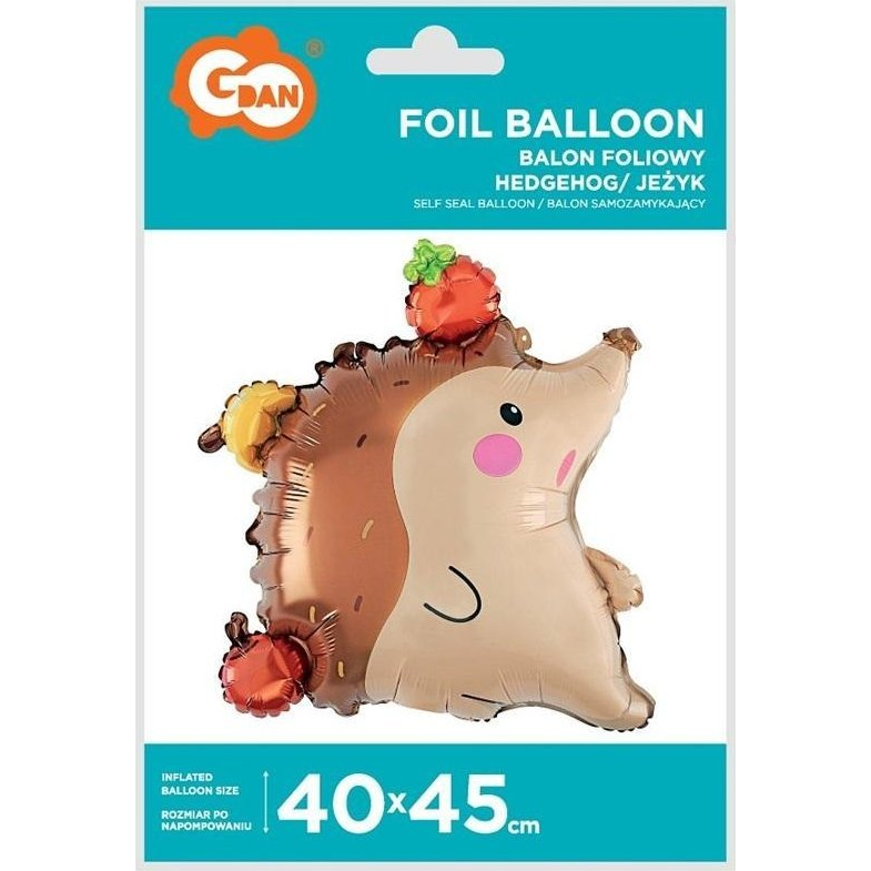 Süni alakú fólia lufi - 40 x 45 cm (5902973189940)