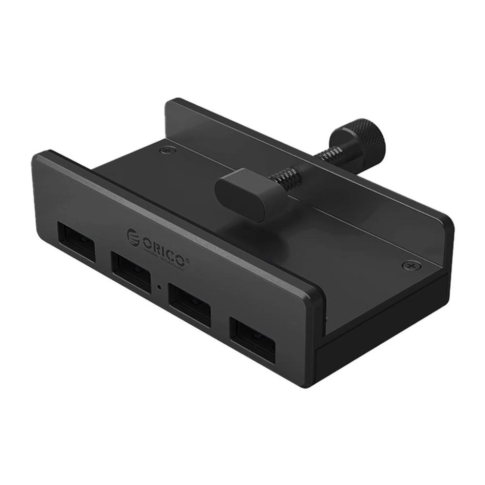 ORICO USB3.0 Clip-type HUB fekete (ORICO-MH4PU-BK-BP)