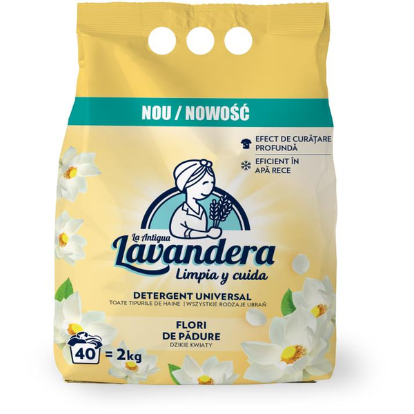 LAVANDERA Vadvirágok 2 kg (40 mosás)