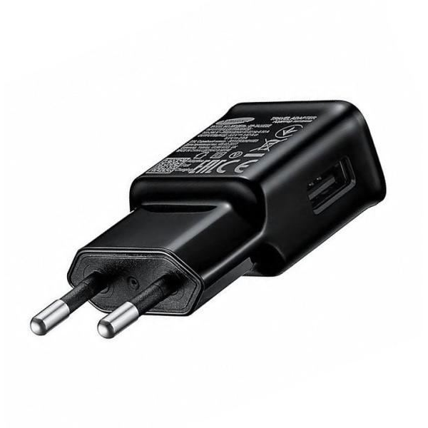 Samsung USB hálózati töltő adapter - 5V/2A fekete (EP-TA200EBE)