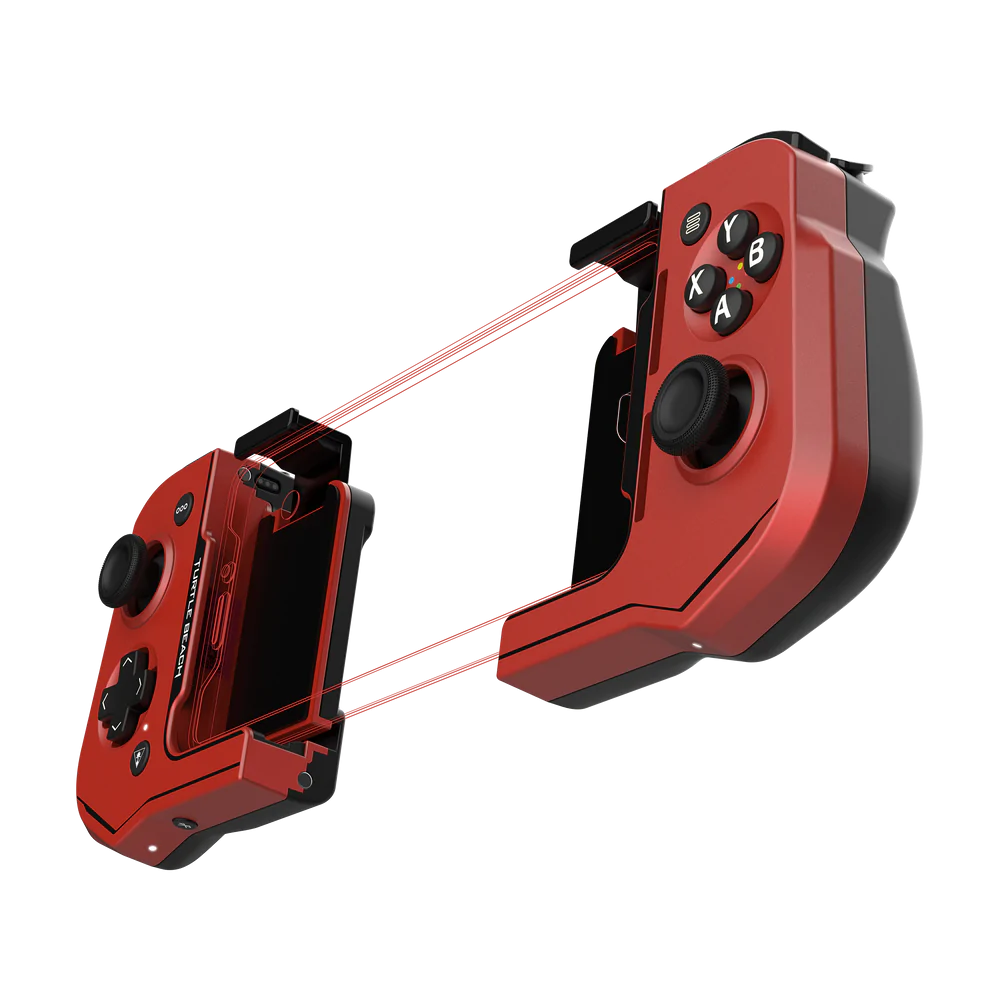 Turtle Beach Atom Fekete, Vörös Bluetooth Gamepad Analóg/digitális Android (TBS-0766-05)