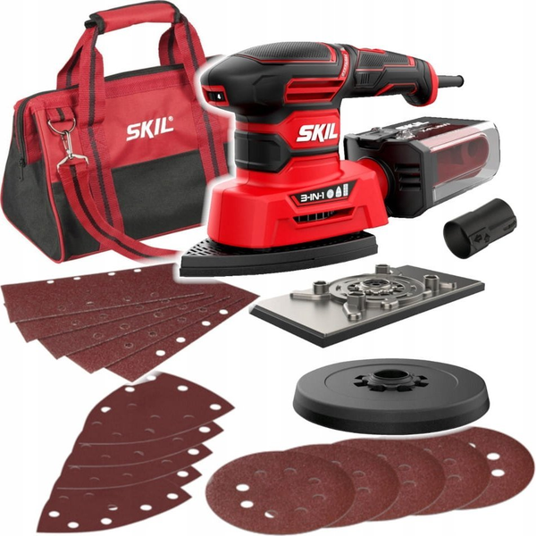 SKIL RED SR1E7280DA 3 az 1-ben akkumulátoros multicsiszoló