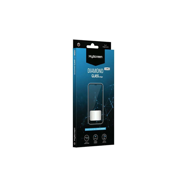 MS Diamond Glass Edge Lite FG TCL 50 5G készülékhez edzett üveg fekete