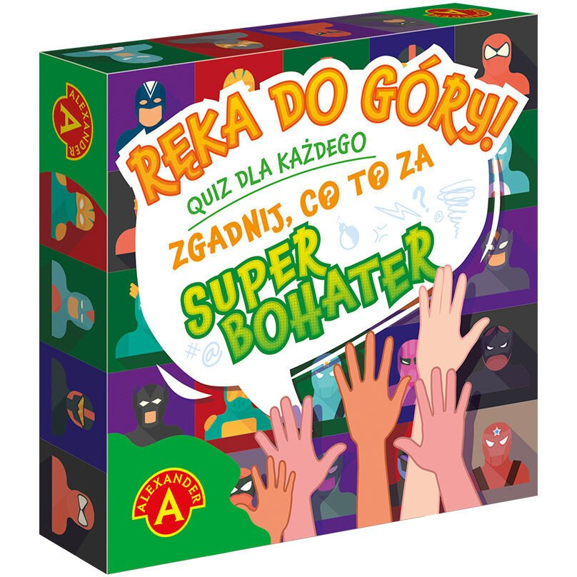 Alexander Tedd Fel a Kezed! Találd Ki Melyik Szuperhős Társasjáték (026384)