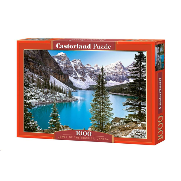 Castorland The Jewel of the Rockies, Canada 1000 pcs Puzzle rompecabezas 1000 pieza(s) Paisaje