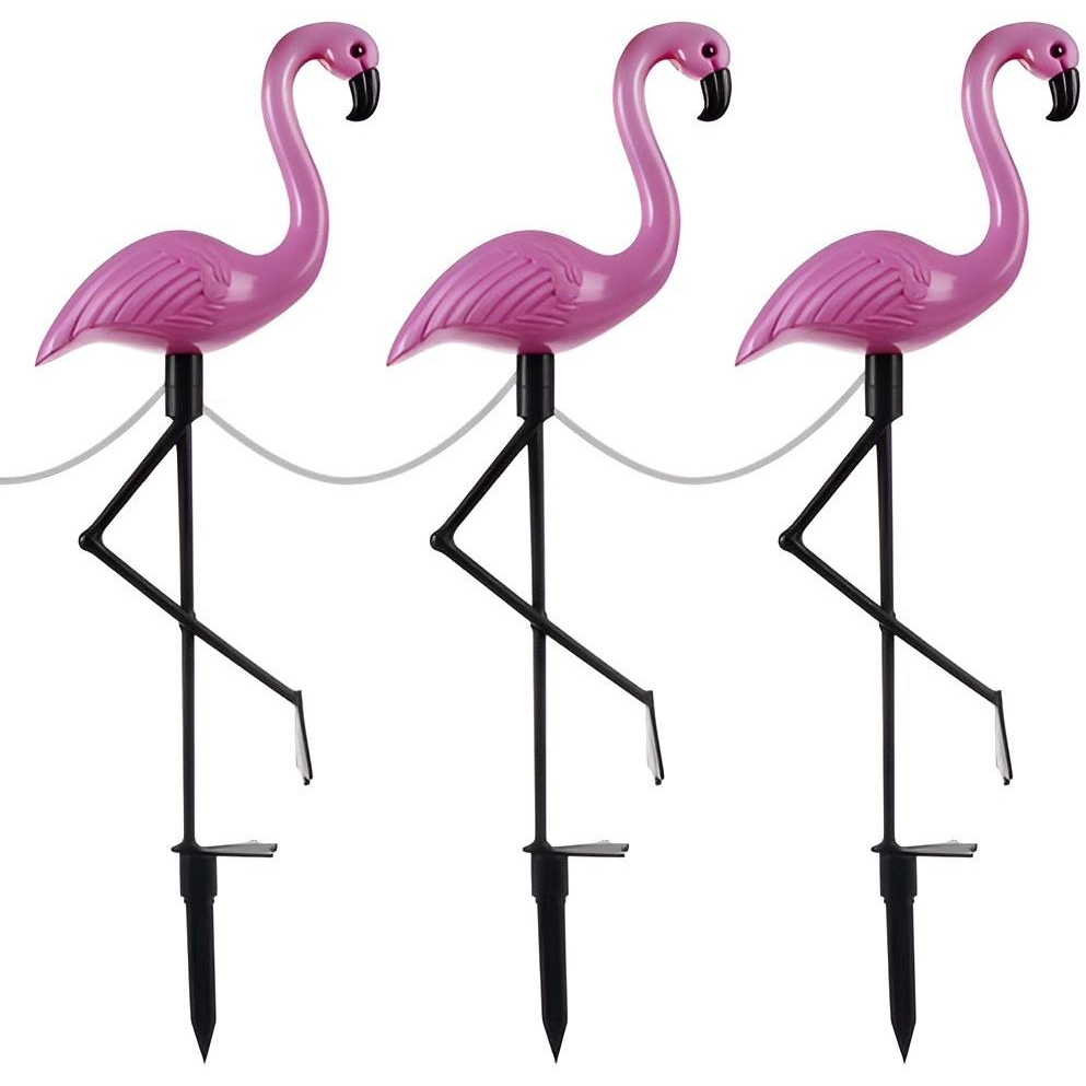 Gardlov 21151 Garden solar lamp flamingo 3 pcs (N/A)