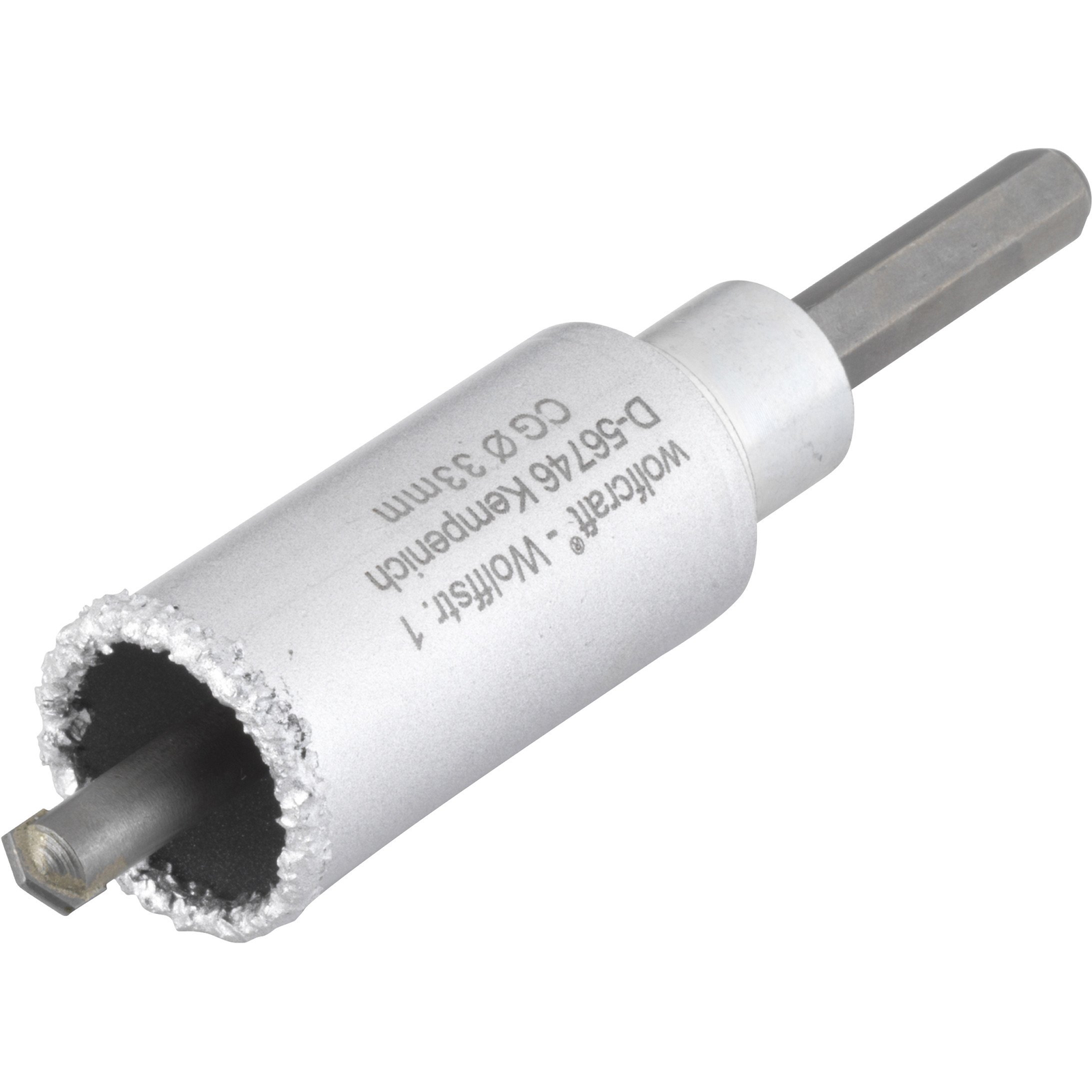 Karbid koronafúró, körkivágó tárcsa 33mm Wolfcraft 3893000 (3893000)