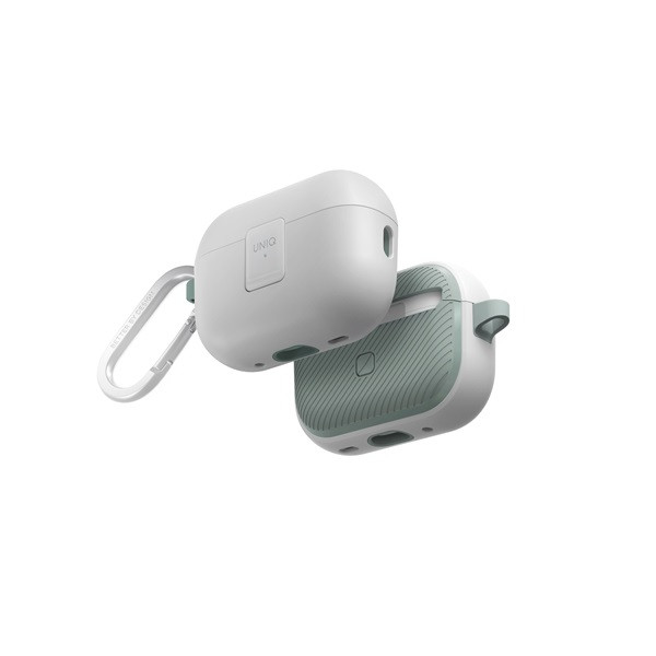 Uniq Clyde Airpods Pro 2nd gen (2022) tok, fehér/menta (-AIRPODSPRO2-CLYDWHSMN)