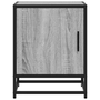 éjjeliszekrény szürke Sonoma 40x31x50 cm Gépi fa és fém