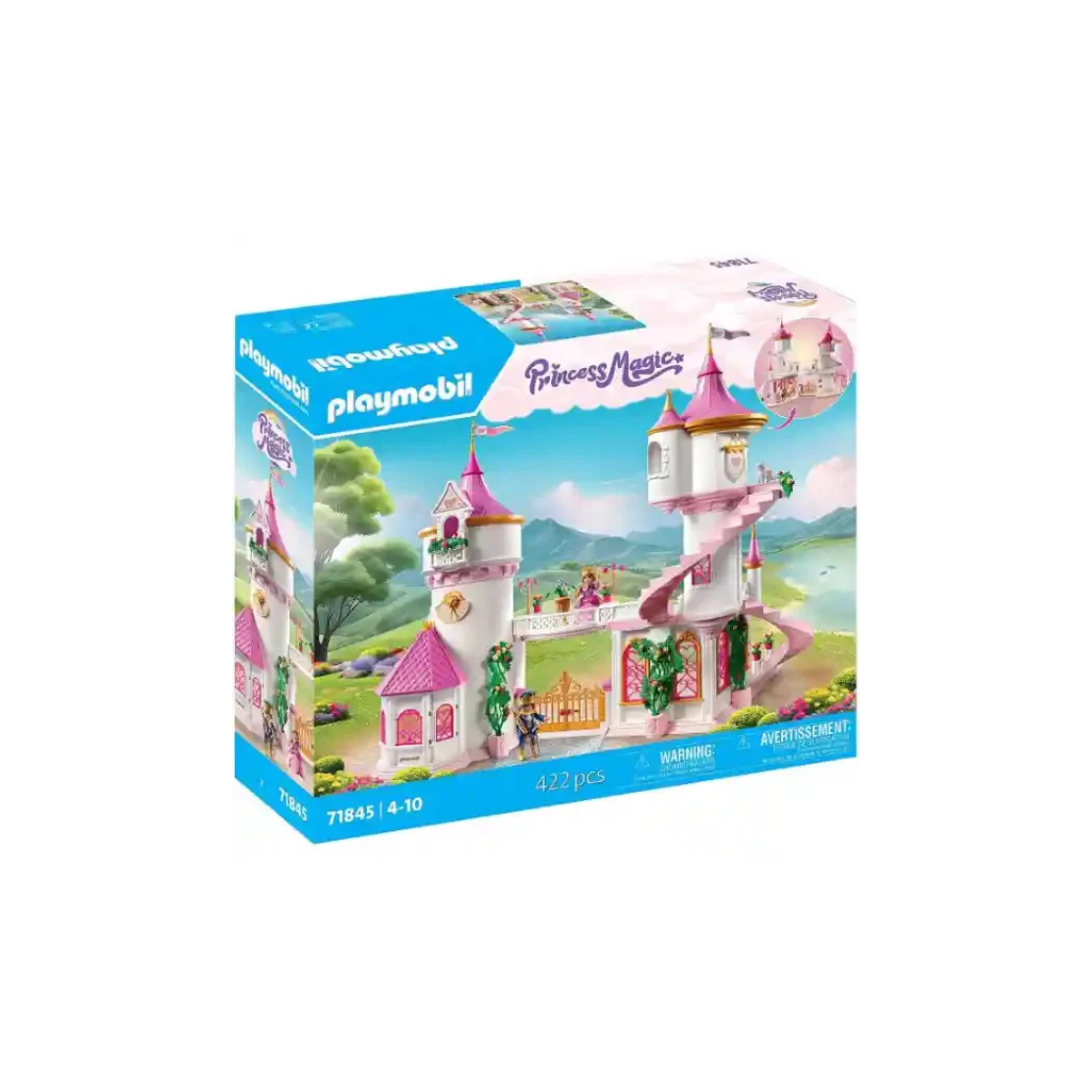 Playmobil 71845 Princess Magic - Óriás hercegnő kastély 422 darabos készlet (71845)
