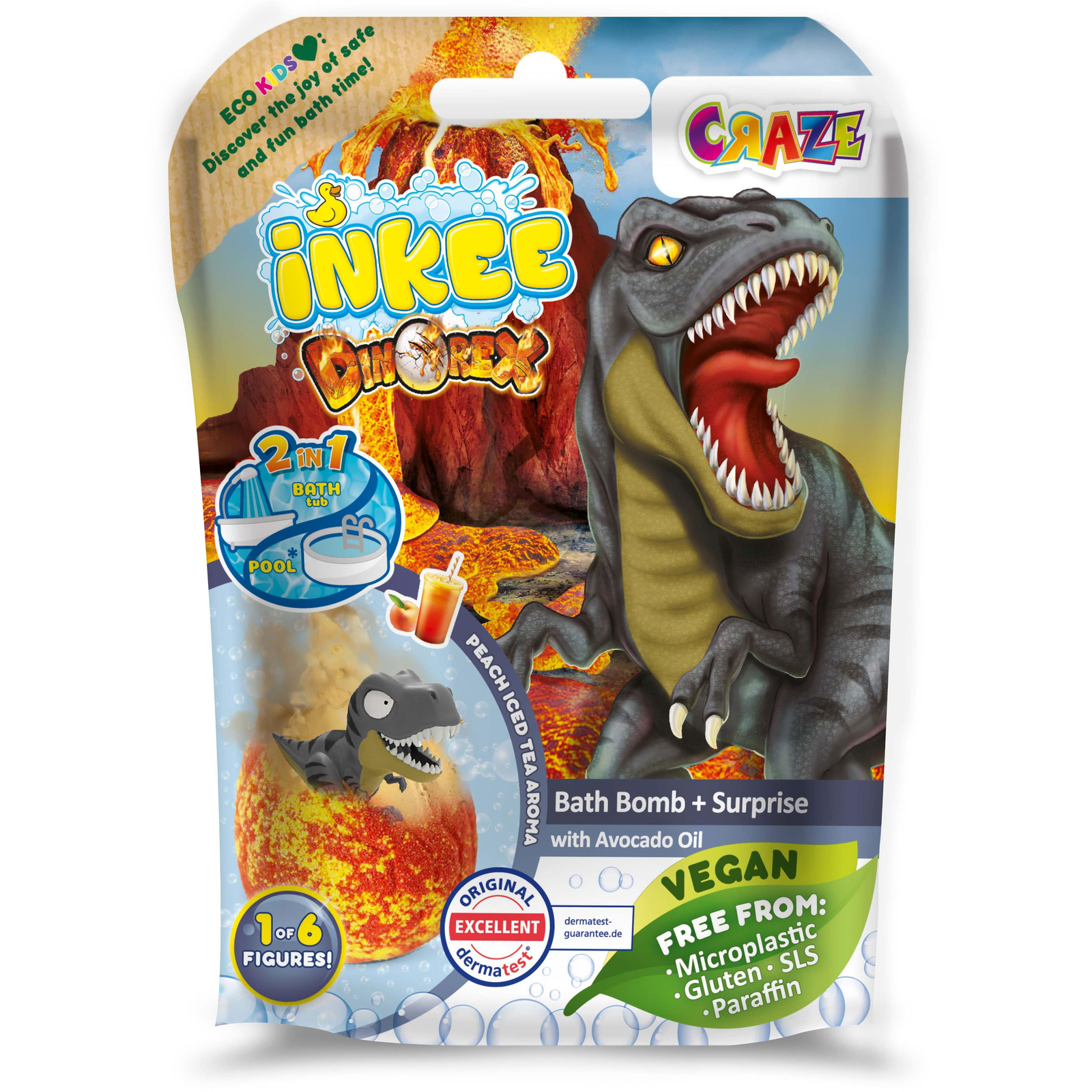 CRAZE Inkee meglepetés Dino-val (4059779035597)