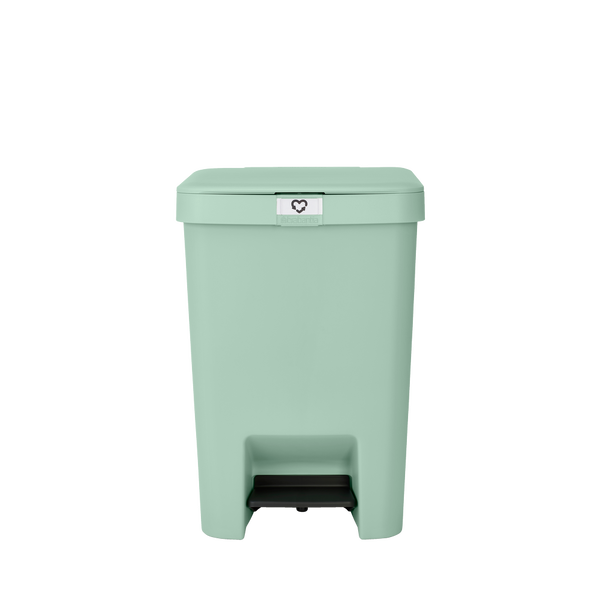 Kosz na śmieci Brabantia Atkritumu tvertne StepUp ar pedāli 25L - Jade Green  Brabantia