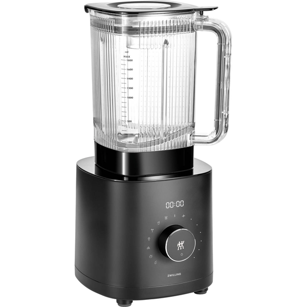 Високопроизводителен блендер, Zwilling, 1200 W, пластмаса/стомана, черен