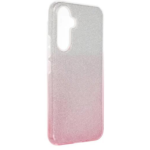 Gigapack Samsung Galaxy A54 5G (SM-A546) szilikon tok csillámos áttetsző-rózsaszín (GP-136911) (GP-136911)