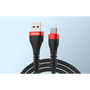 USB na USB C kabel Foneng X82 3A, 1m (černý)