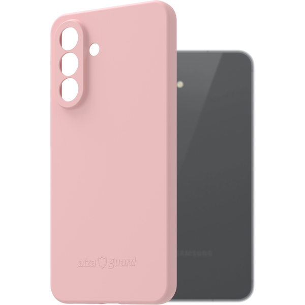 AlzaGuard Matte Case Samsung Galaxy A56 rózsaszín TPU tok