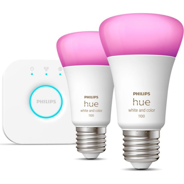 Philips Hue White and Color ambiance 8719514291492 soluzione di illuminazione intelligente Kit di illuminazione intelligente Bluetooth/Zigbee 11 W