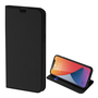 Калъф Dux Ducis Skin Pro, Flip case, Кожен, Черен, За Apple iPhone 12