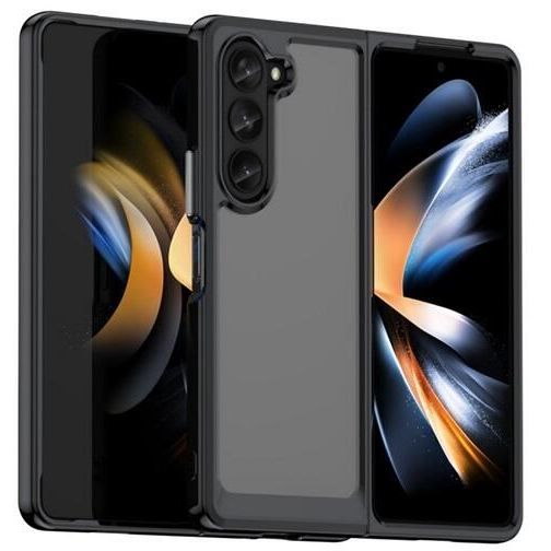 Gigapack Samsung Galaxy Z Fold5 5G (SM-F946) akril hátlapos tok fekete kerettel (GP-149848) (GP-149848)