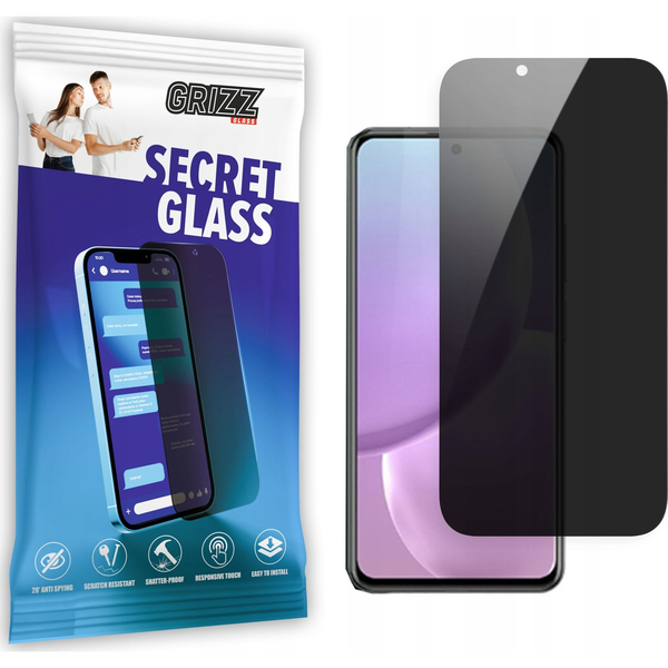  GrizzGlass Szkło prywatyzujące GrizzGlass SecretGlass do ZTE Voyage 20 Pro 5G