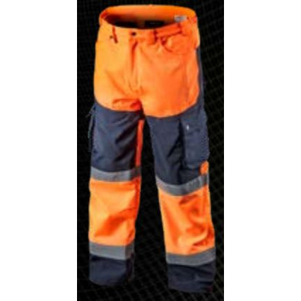 Softshell Figyelmeztető Munkanadrág, Narancssárga, XXXL Méret