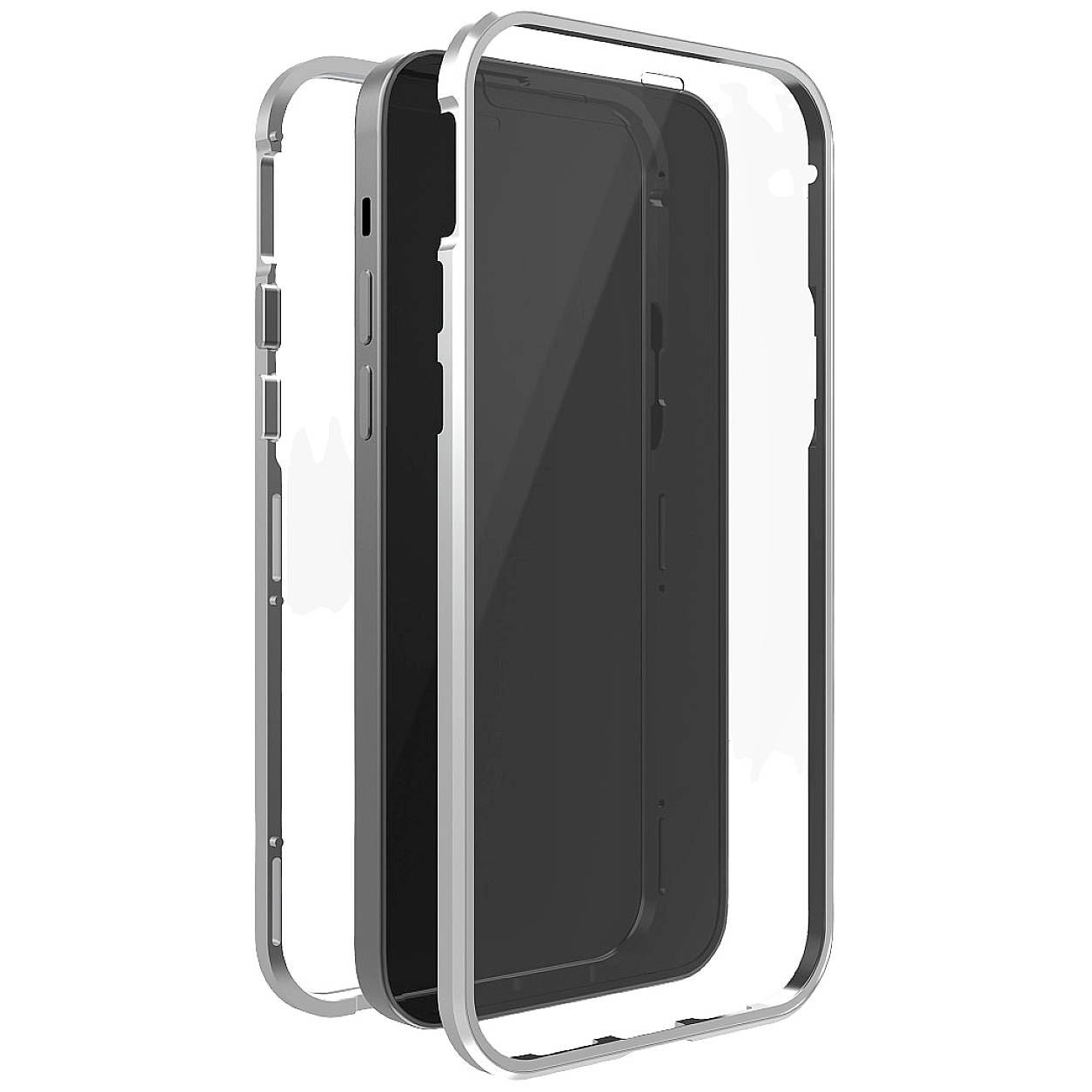 Black Rock 360° Glass Cover Apple iPhone 14 Plus tok ezüst (1220TGC08) (1220TGC08)