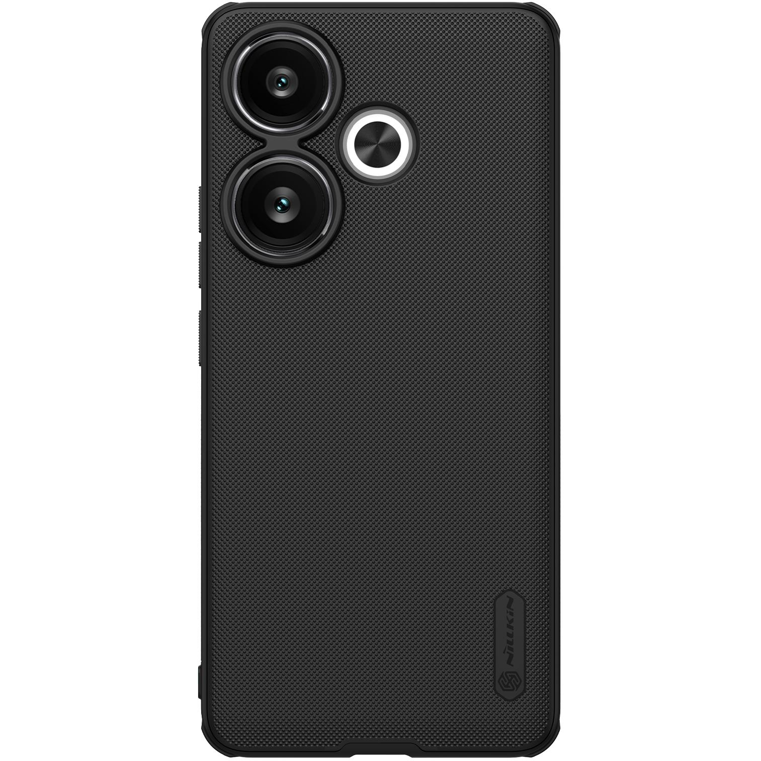 Nillkin Super Frosted PRO Poco F6 Black tok (57983121613)