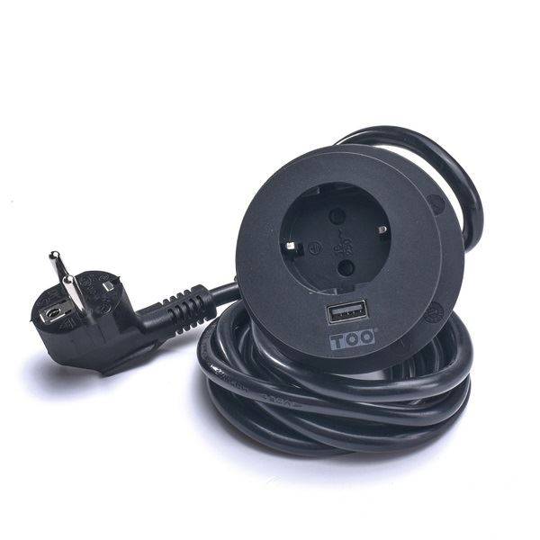 TOO GPS-201-1B süllyesztett hálózati elosztó fekete (GPS-201-1B)