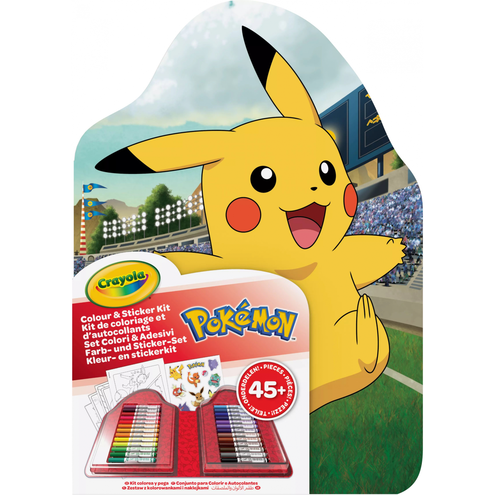 Crayola: Pokémon kreatív készlet matricákkal (0785)