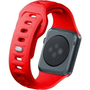3mk Silicone Apple Watch S4/S5/S6/S7/S8/S9/SE/Ultra Okosóra Szíj 42/44/45/49mm - Piros