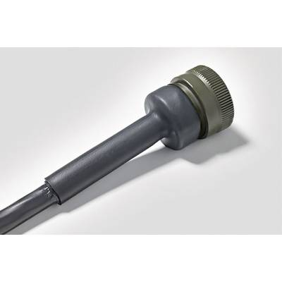 HellermannTyton 341-32080 Zsugorcső ragasztóval Fekete 32 mm Zsugorodási arány:4:1 méteráru (341-32080)