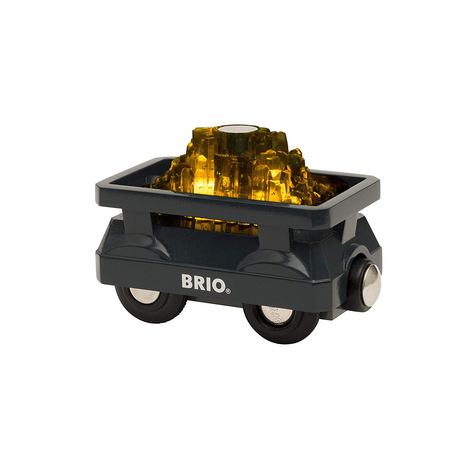 BRIO World Világítós aranyszállító vagon (33896)