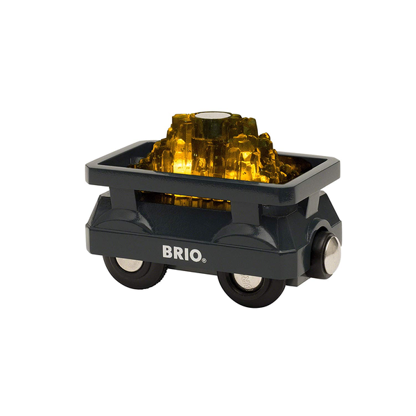 BRIO World Világítós aranyszállító vagon