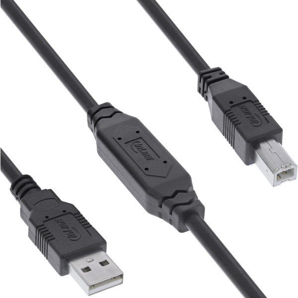 InLine 34516A cavo USB 7,5 m USB A Mini-USB B Nero
