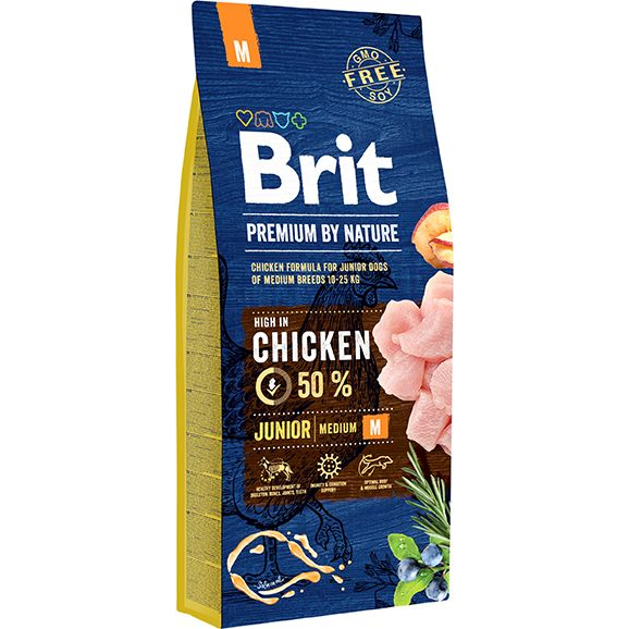 Brit Premium By Nature Junior M 3 kg 170813