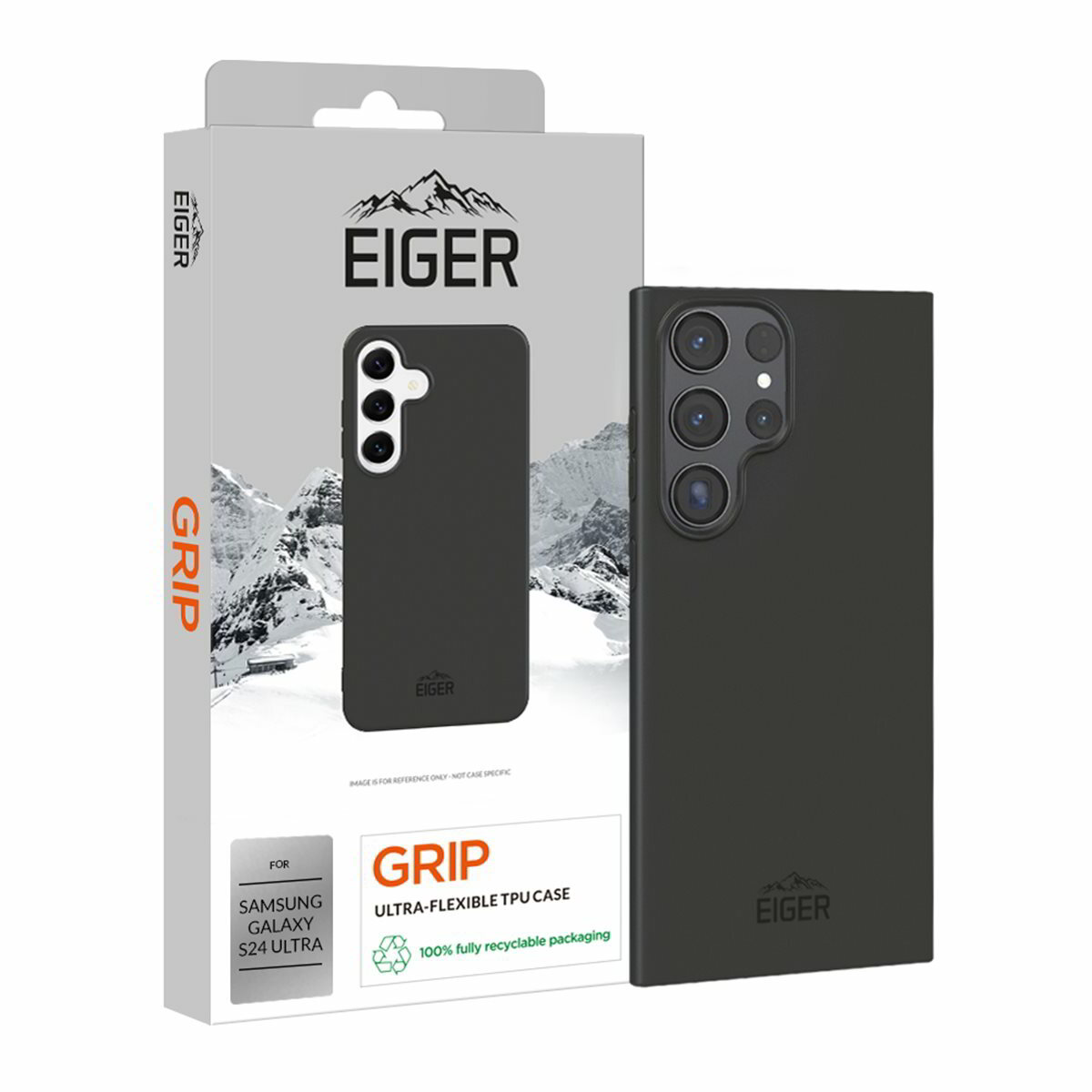 Eiger Grip Samsung Galaxy S24 Ultra Tok - Fekete (EGCA00555)