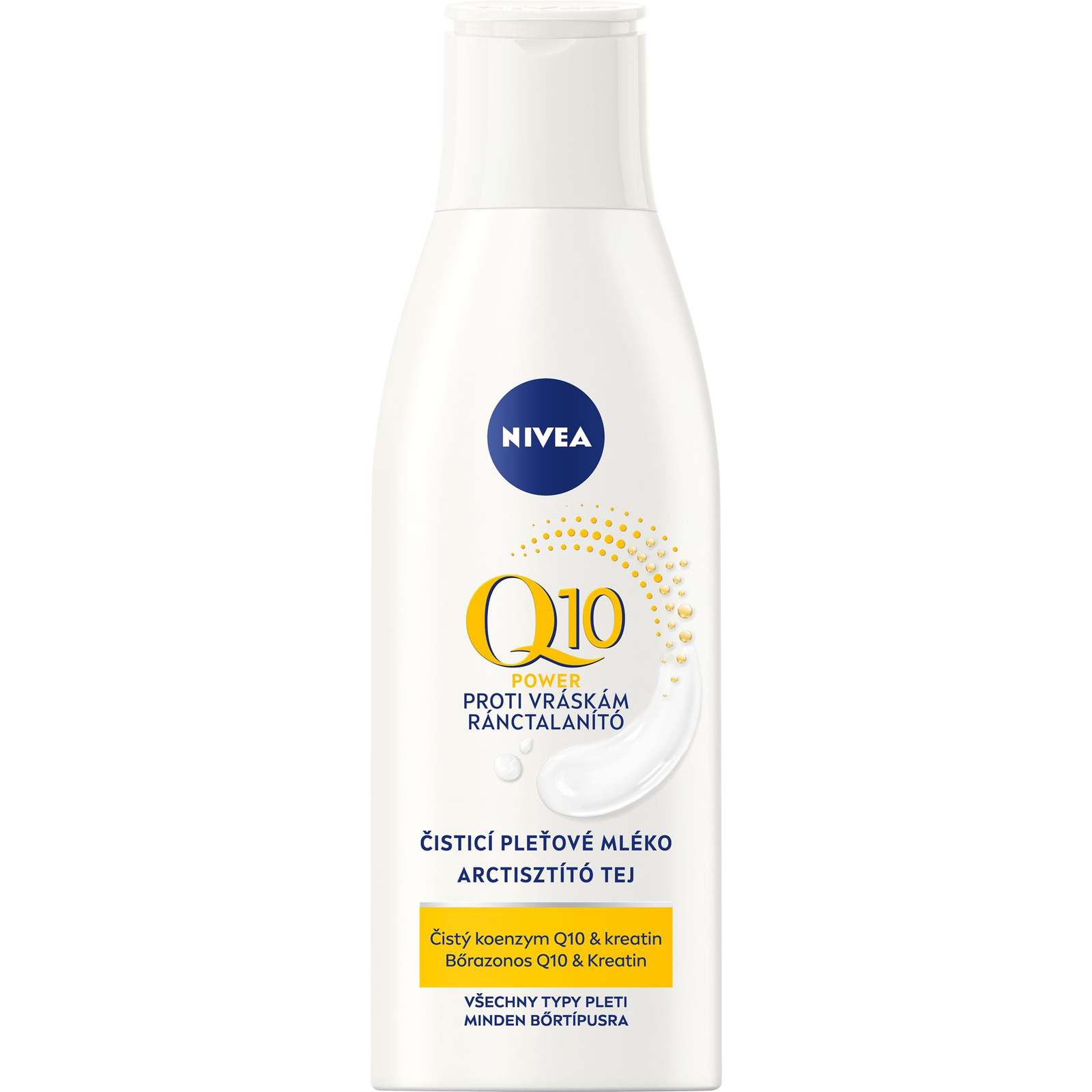 NIVEA Q10 Power ránctalanító tisztítótej 200 ml (4005808192144)