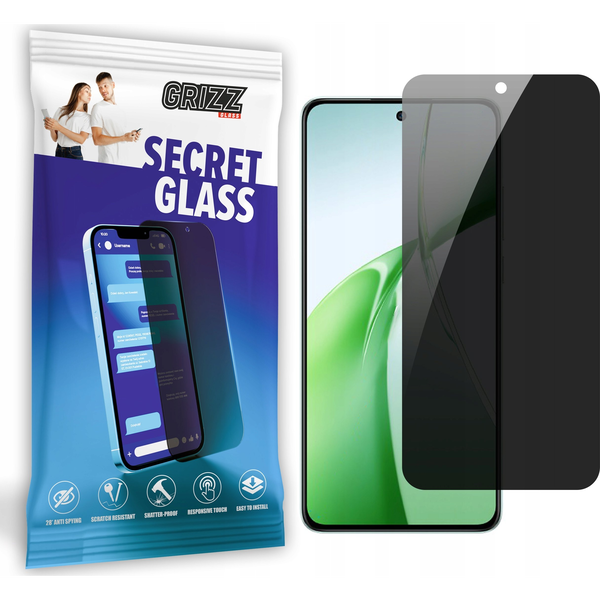  GrizzGlass Szkło prywatyzujące GrizzGlass SecretGlass do OnePlus Nord CE 4
