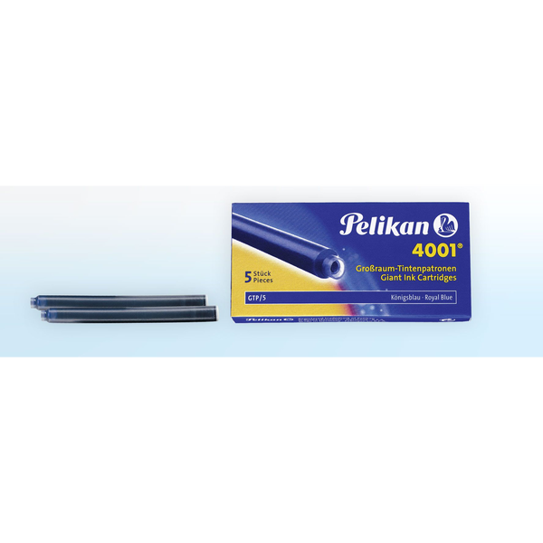 Pelikan Tintenpatrone 4001 GTP5 k-blau  im 50er w.Bd