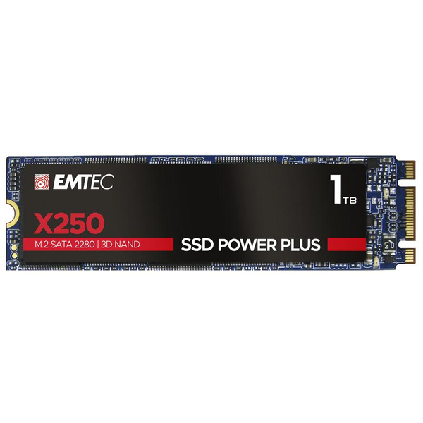 Solid-State Drive (SSD) EMTEC X250, 1TB, M2 2280