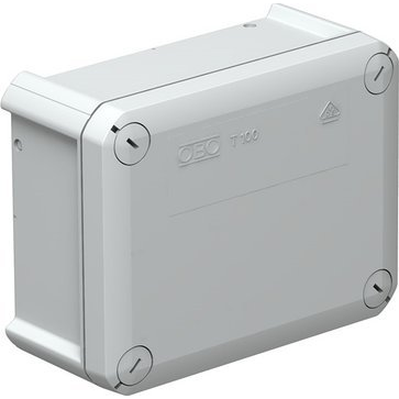 OBO T 100 OE 150x116x67mm világosszürke kábel-leágazódoboz (16394)