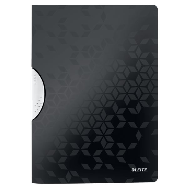 Leitz WOW Colorclip gyorslefűző fekete (41850095) (41850095)