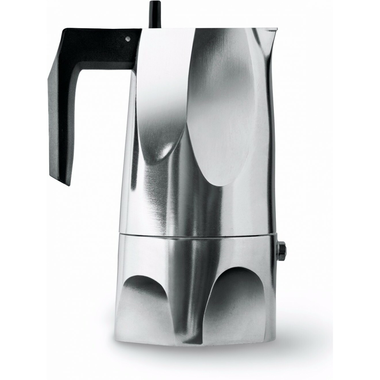 Alessi MT18/3 Mokka Espresso 3 személyes kotyogós kávéfőző 150ml - Ezüst (MT18/3)