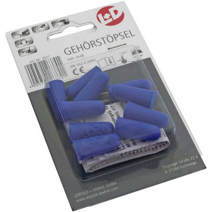 Leipold Doehle Hallásvédő füldugó 34 dB eldobható 1 db (2637) (2637)