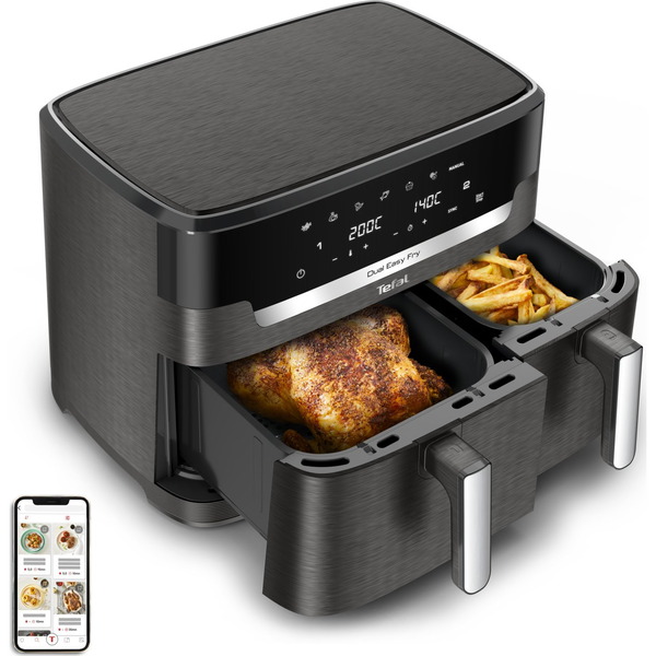 Tefal EY942HE0 Dual XXL Easy Fry Forrólevegős fritőz