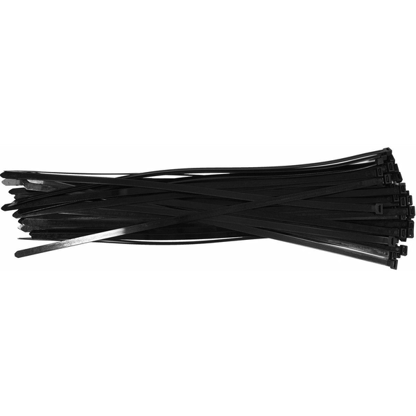 YATO Kábelkötegelő fekete 350 x 7,6 mm (50 db/cs)
