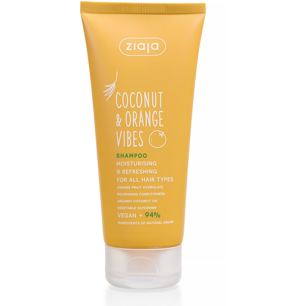 Ziaja Coconut & Orange Vibes hydratační šampon pro vlas 200 ml