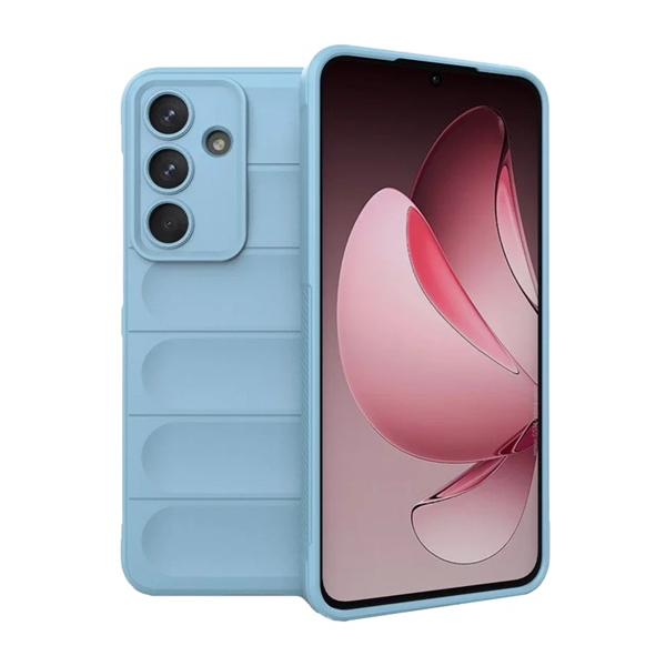 Szilikon telefonvédő (ütésállóság, kameravédő, 3D) VILÁGOSKÉK Samsung Galaxy S25 FE (SM-S731) "Gigapack csomagolás" (GP-172566)